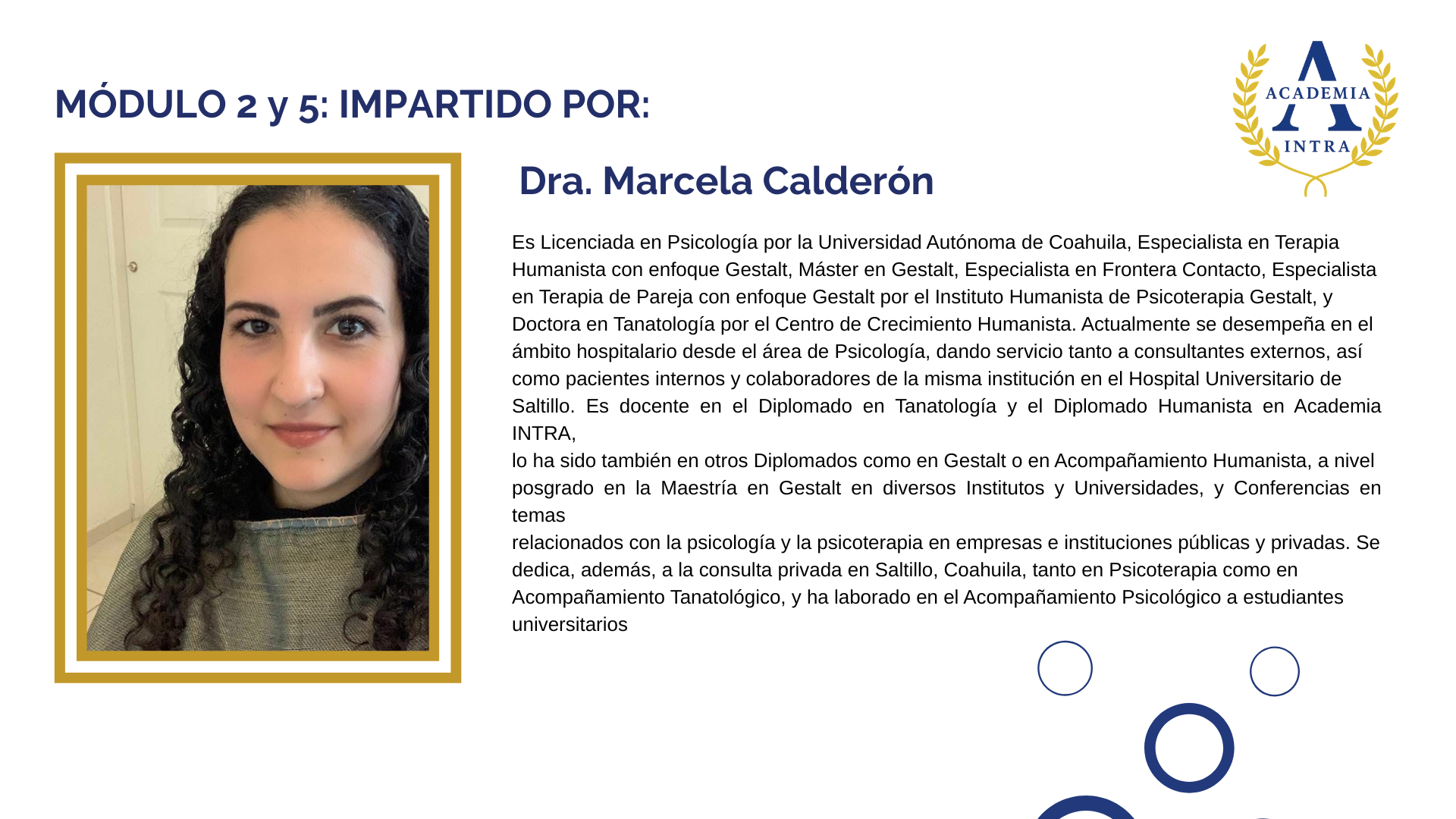 Dra. Marcela Calderón