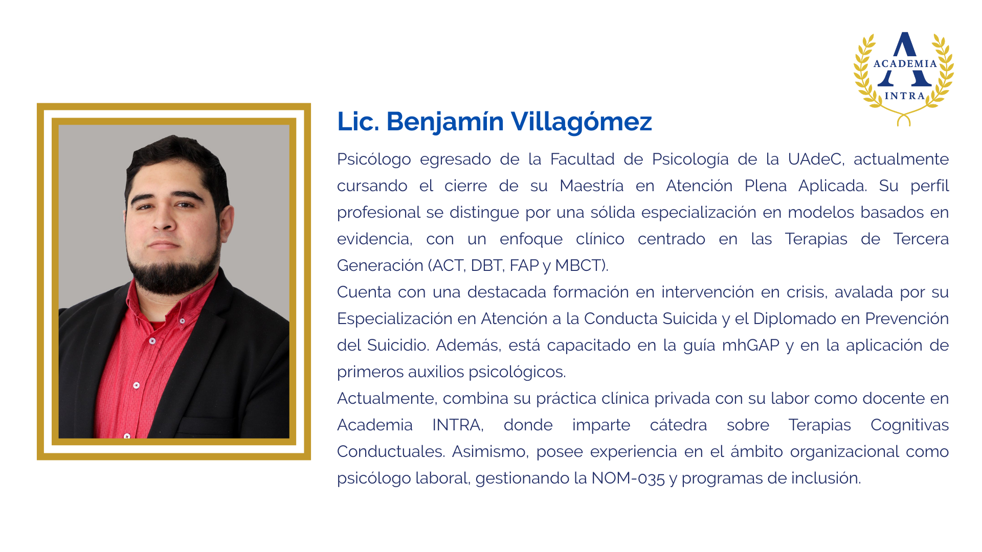 Lic. Benjamin Villagómez